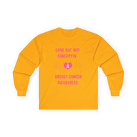 Breast Cancer Awareness Long Sleeve Tee — "Gone But Not Forgotten"