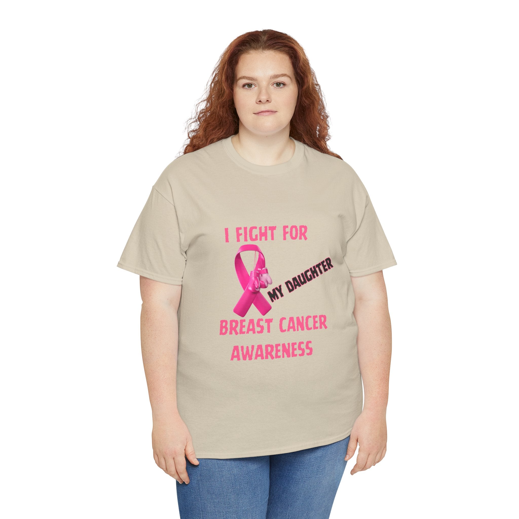 I Fight For My Daughter Pink Ribbon Shirt