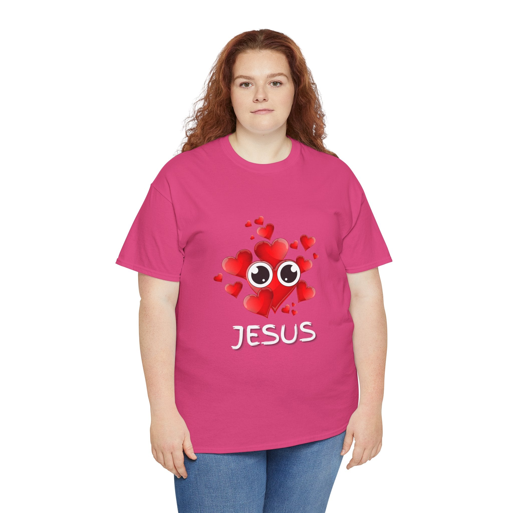 Eye Love Jesus Tee - White