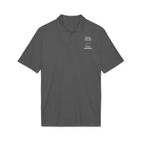 Don't Start and Stop Autism Polo - White