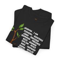 Characteristic Names of God T-Shirt - White