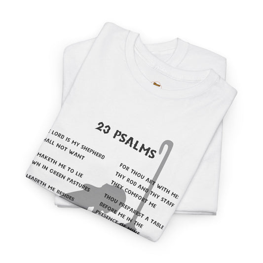 23 Psalms Tee - Black