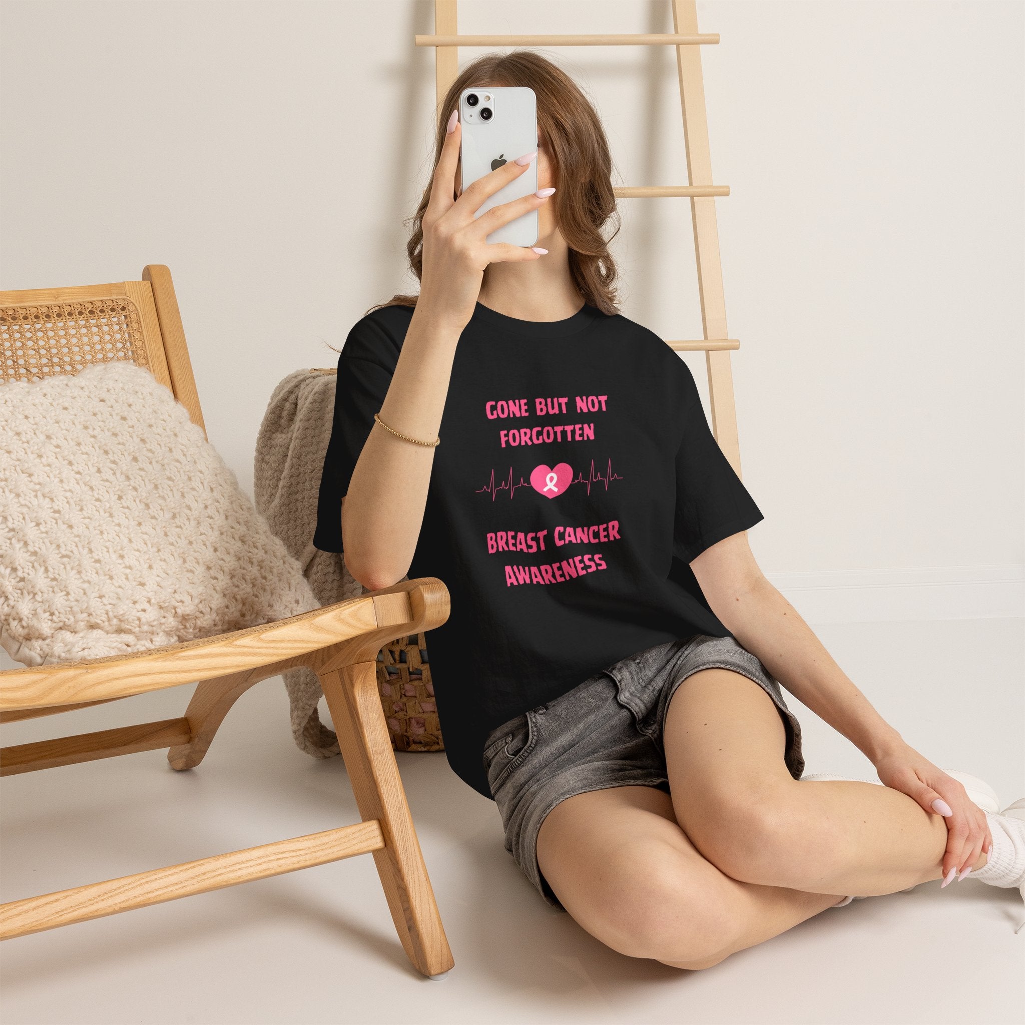 Gone But Not Forgotten Breast Cancer T-shirt