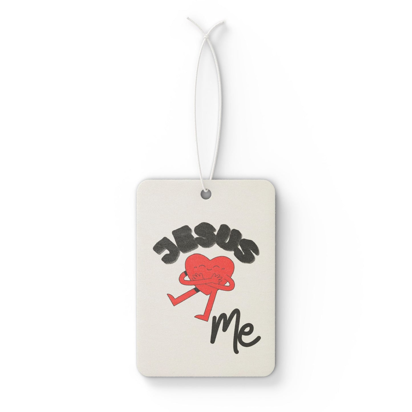Car Air Freshener - Jesus Loves Me Inspirational Scent