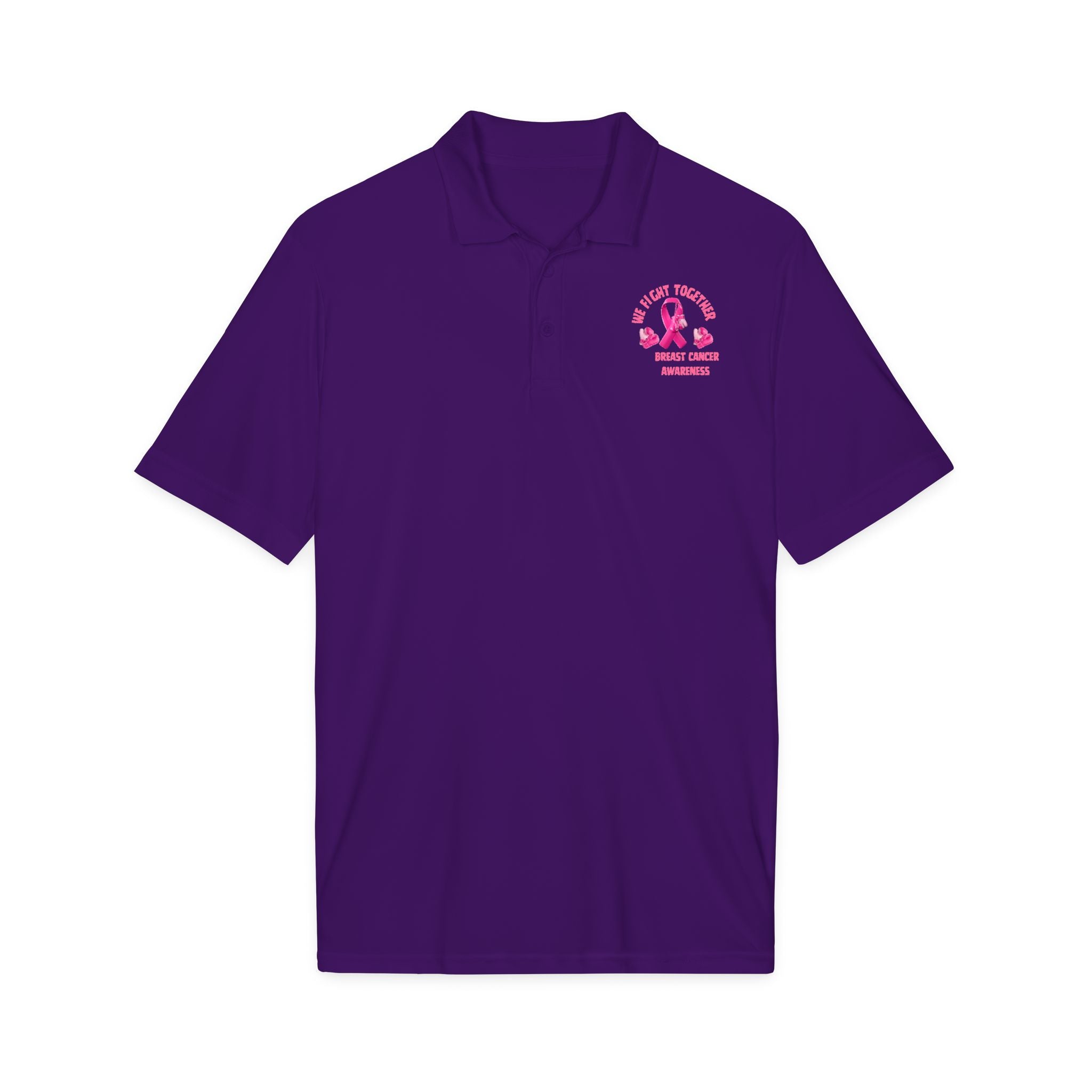 We Fight Together Ribbon Polo
