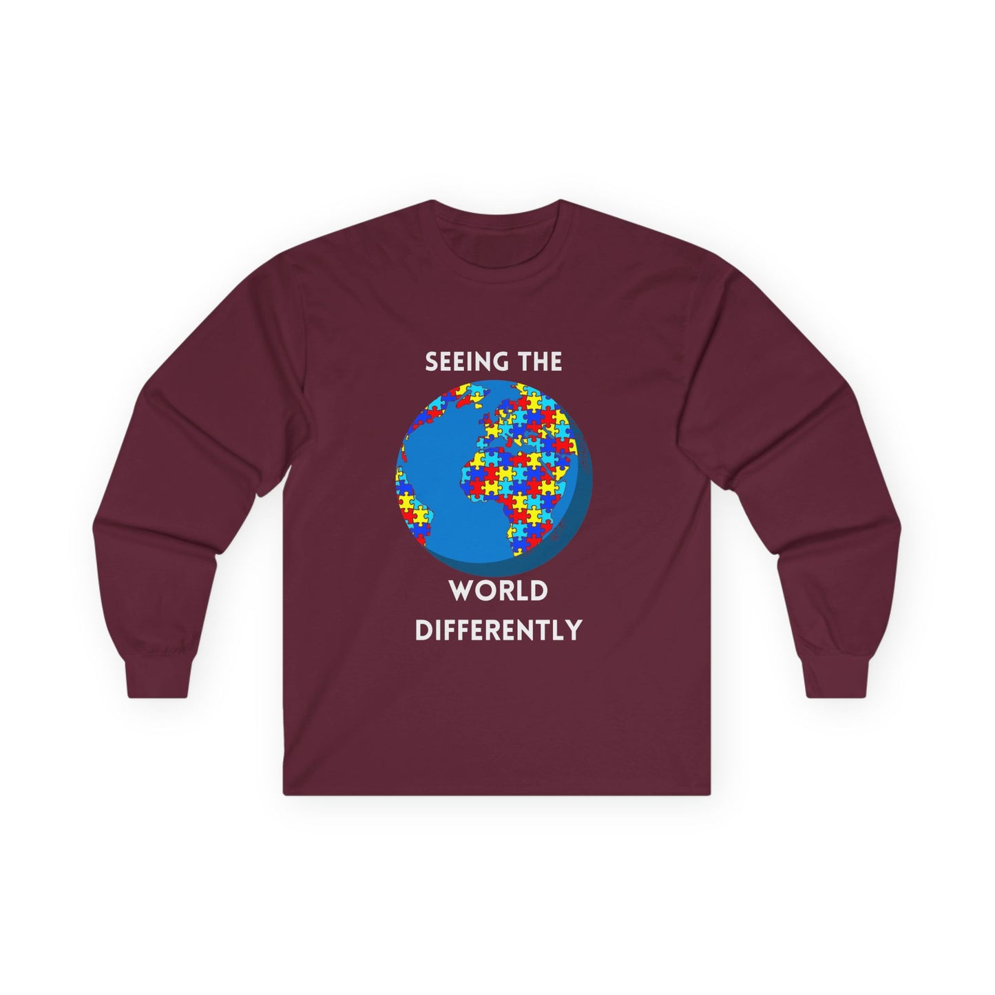 Seeing the World Differently Autism Long Sleeve