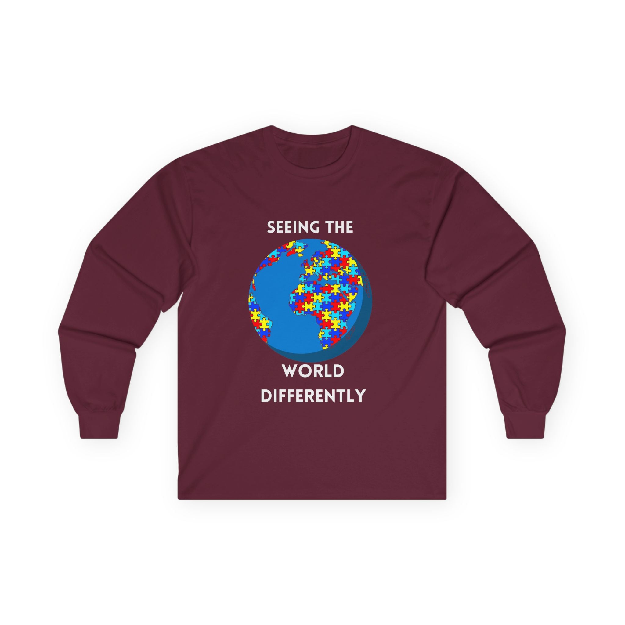 Seeing the World Differently Autism Long Sleeve