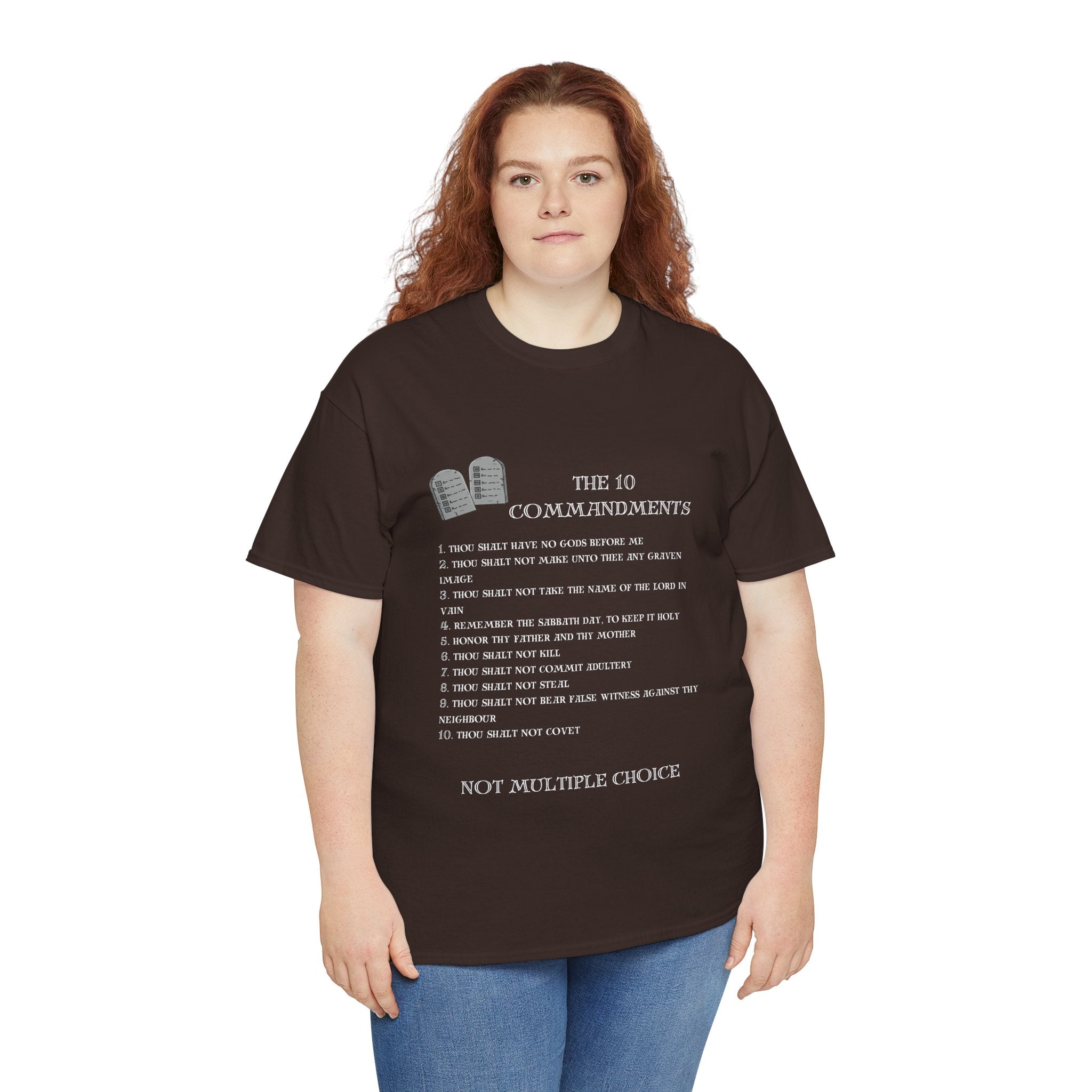 10 Commandments T-Shirt - White