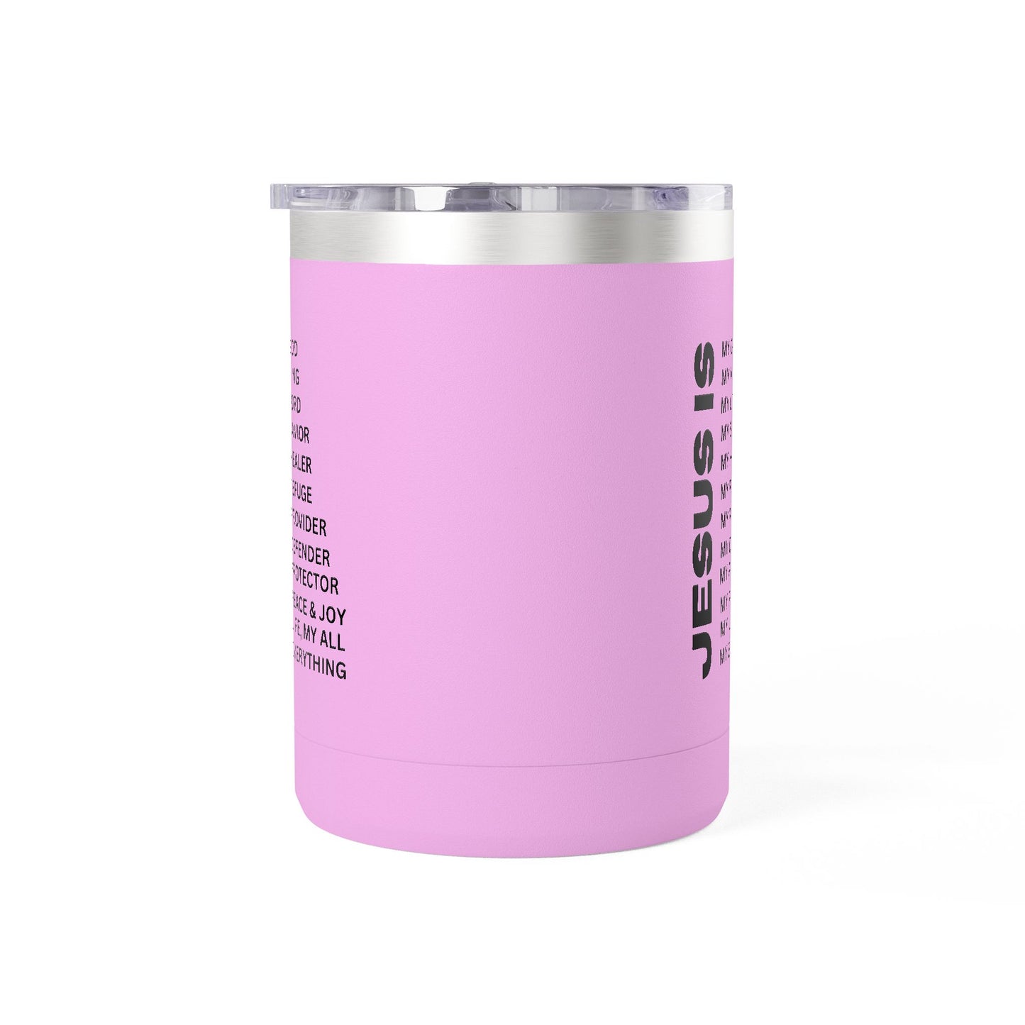 Christian Jesus Is 15oz Tumbler - Black