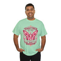 Together We Rise Breast Cancer Awareness T-Shirt — Fight Hope Cure Tee