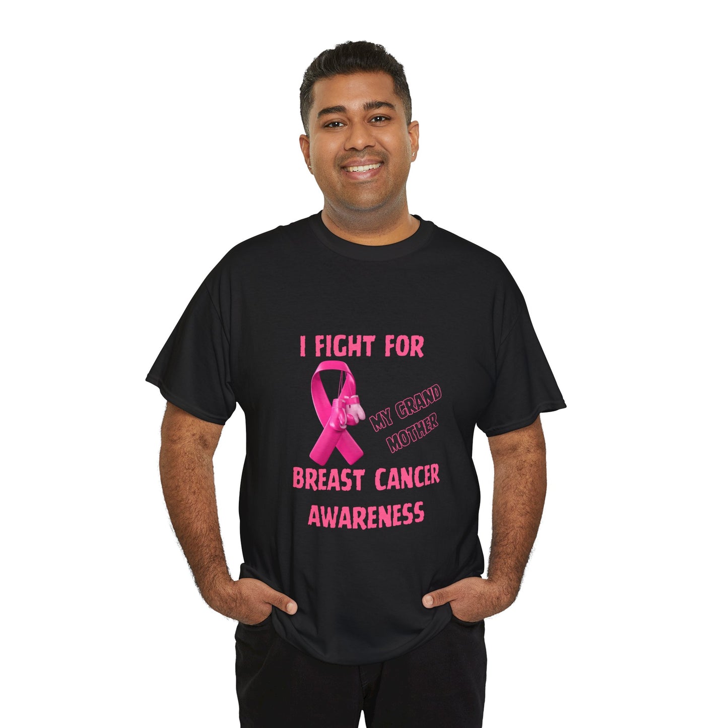 I Fight For My Grandmother Pink Ribbon Tee