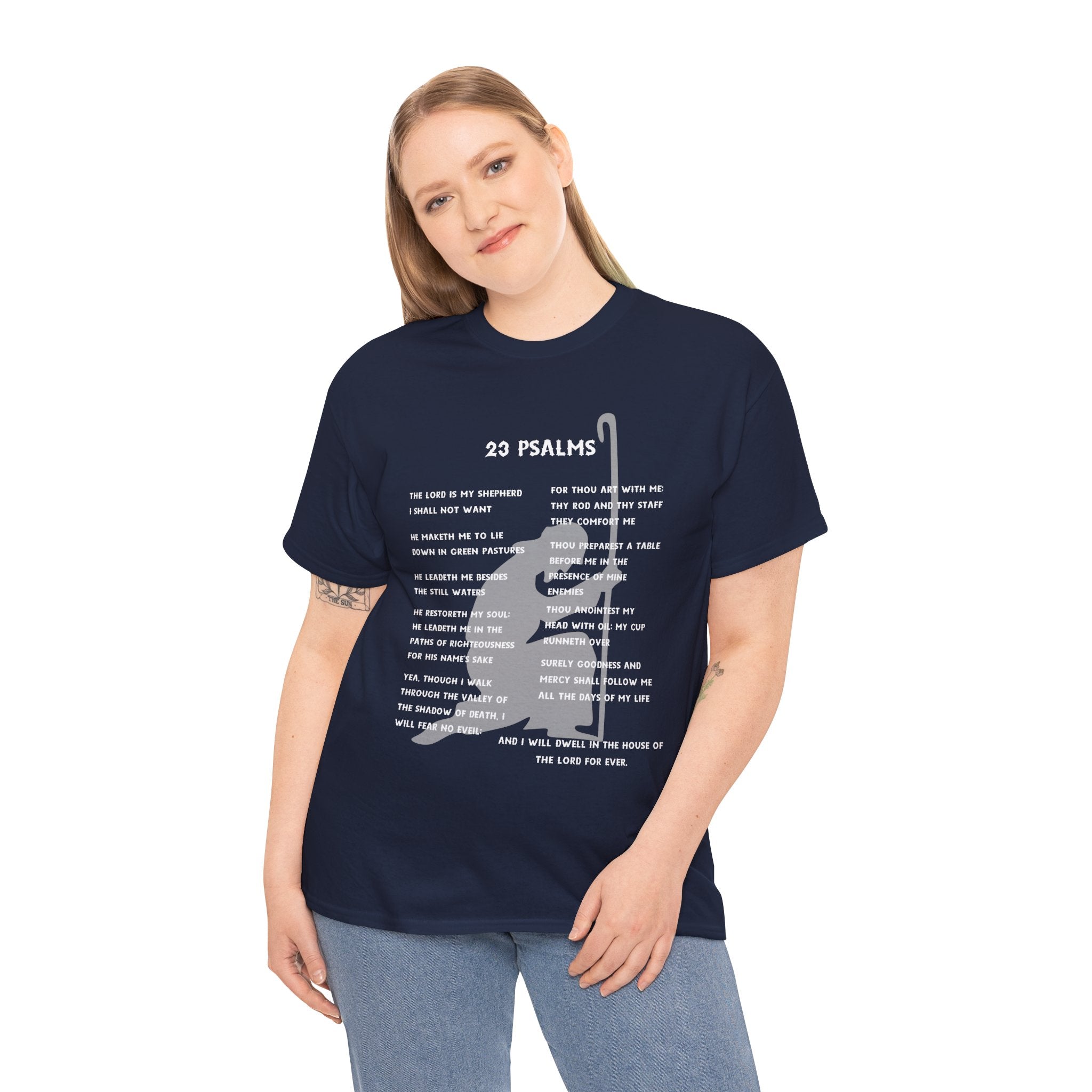 23 Psalms Tee - White