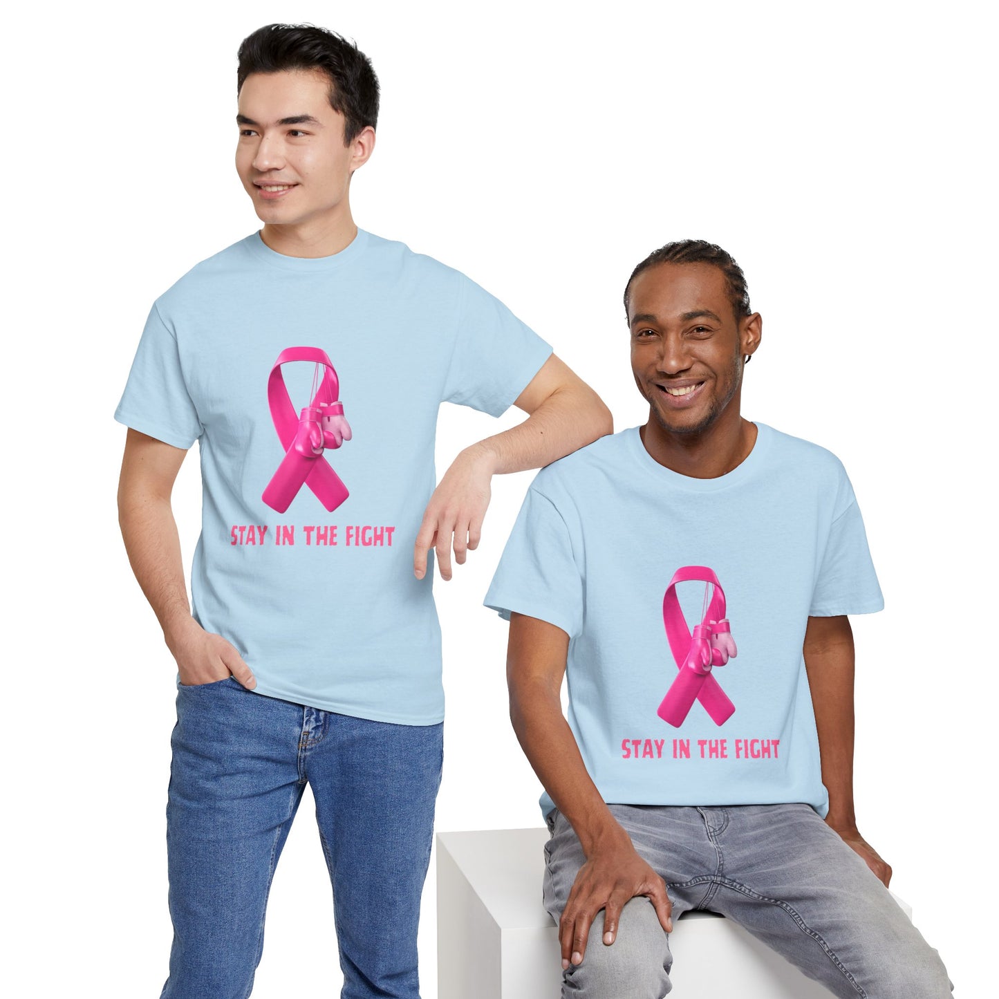 Stay in the Fight Pink Ribbon T-Shirt
