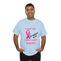 I Fight For My Daughter In-Law Pink Ribbon Tee