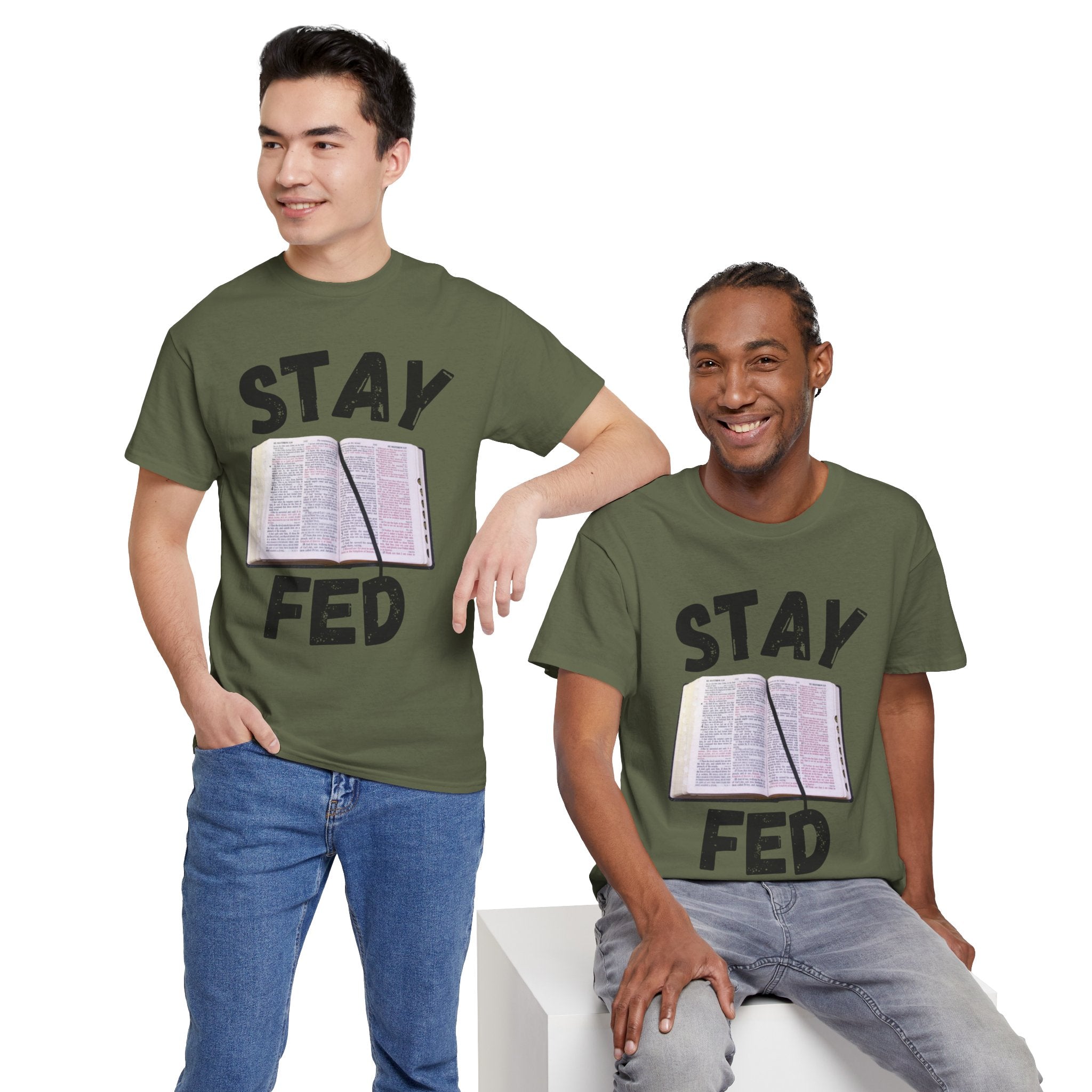 Bible 'Stay Fed' T-Shirt
