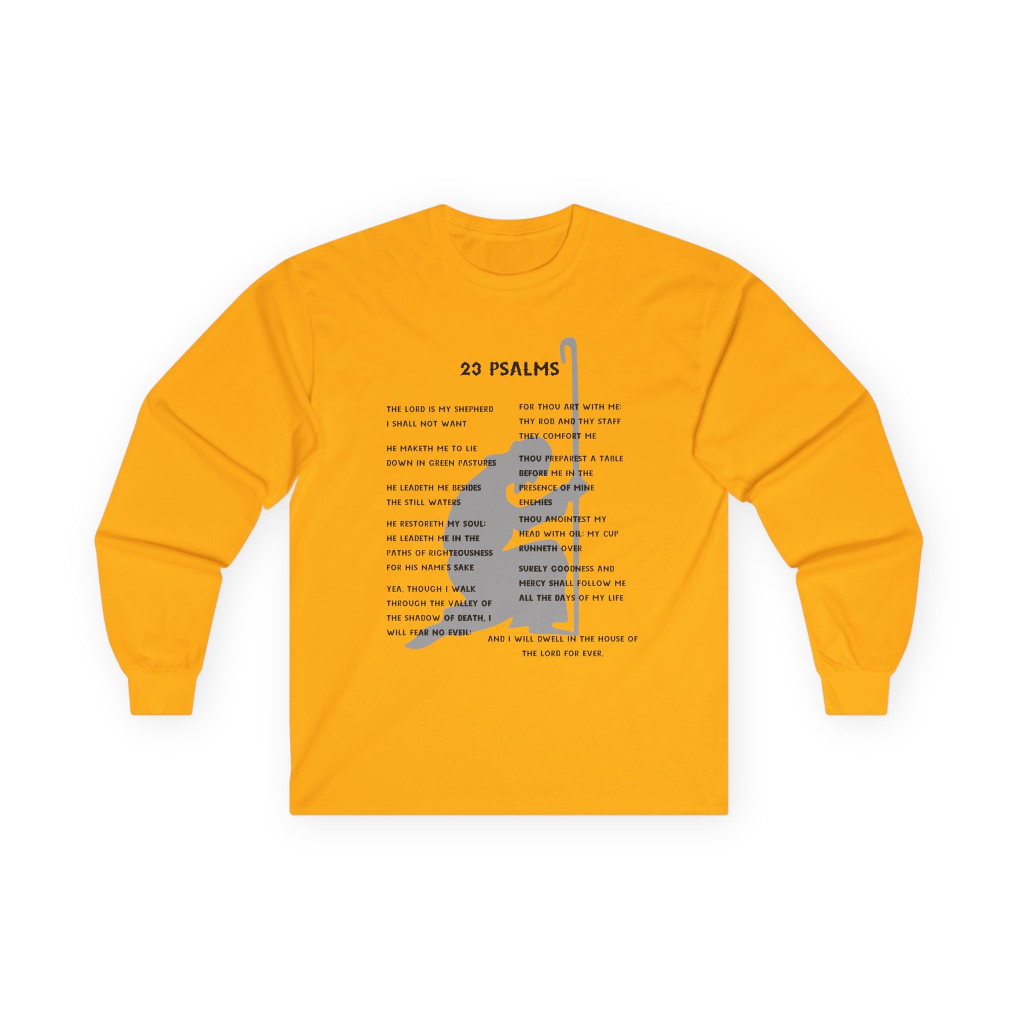 23 Psalms Long Sleeve - Black