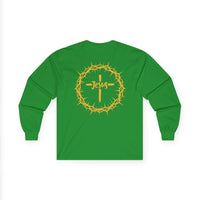 Jesus Crown of Thorns Long Sleeve Tee