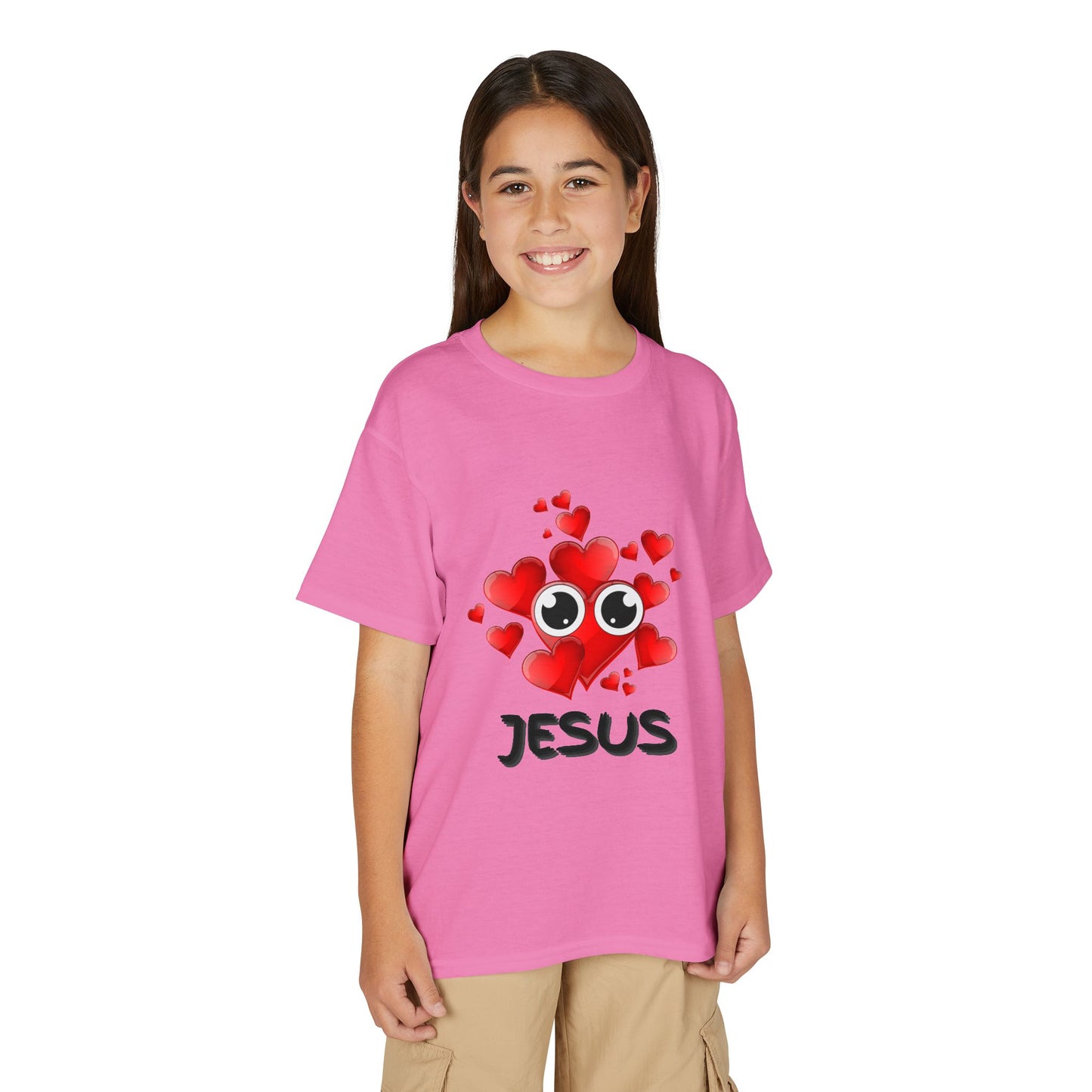 Eye Love Jesus Youth T-shirt - Black