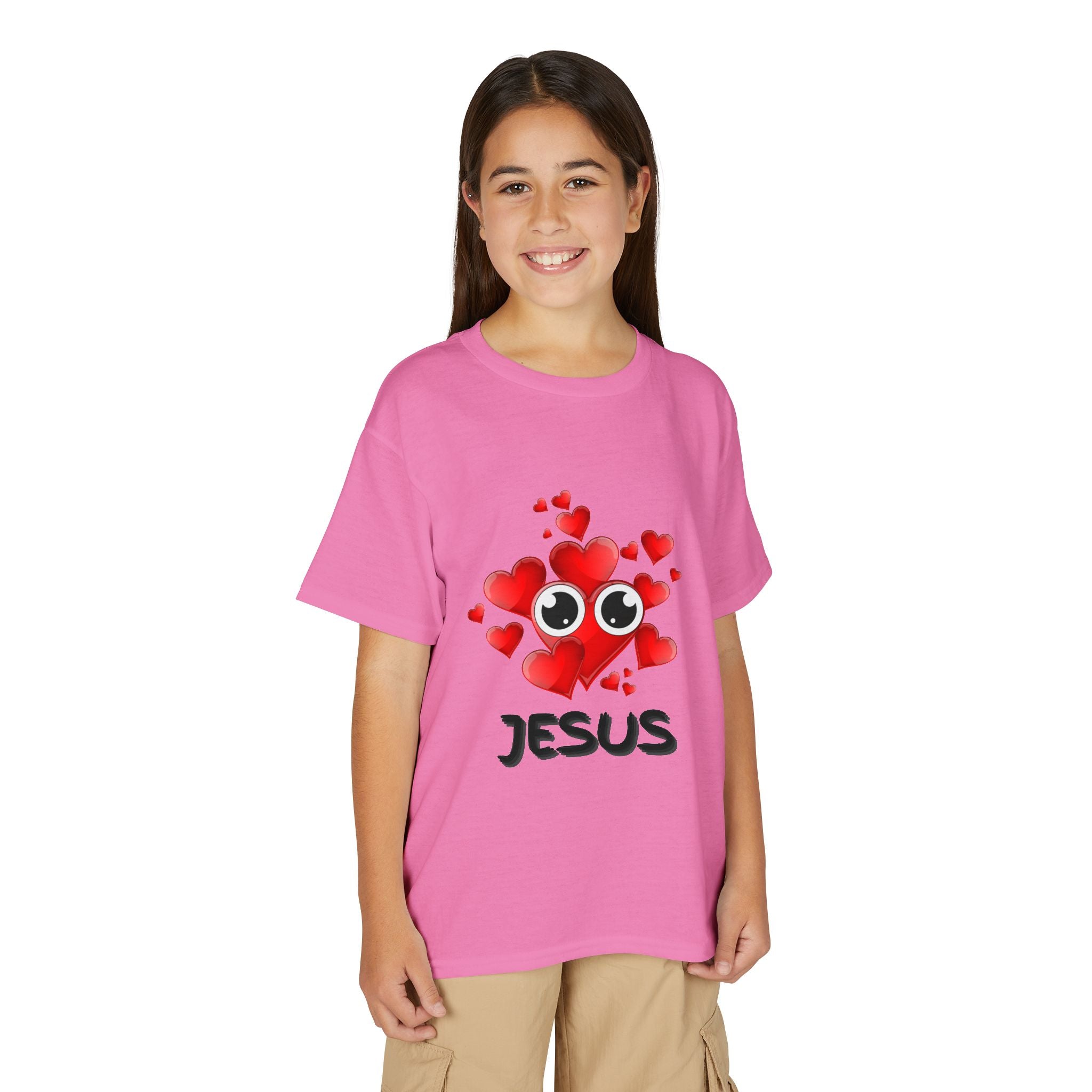Eye Love Jesus Youth T-shirt - Black