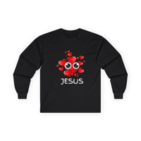 Eye Love Jesus Long-Sleeve - White