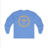 Jesus Crown of Thorns Long Sleeve Tee