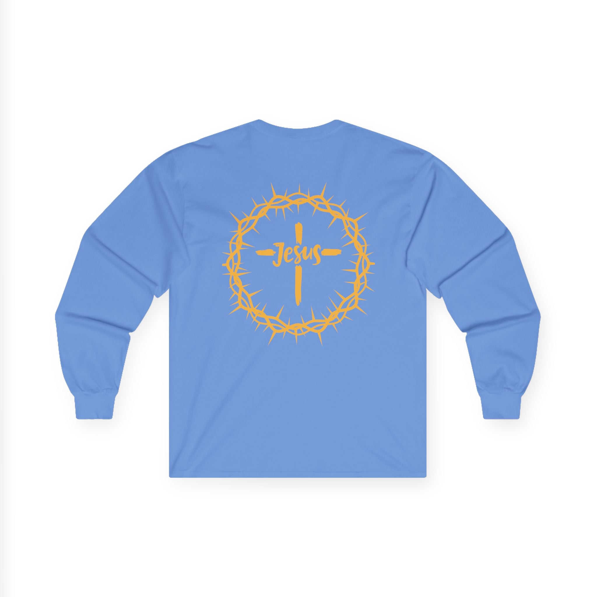 Jesus Crown of Thorns Long Sleeve Tee