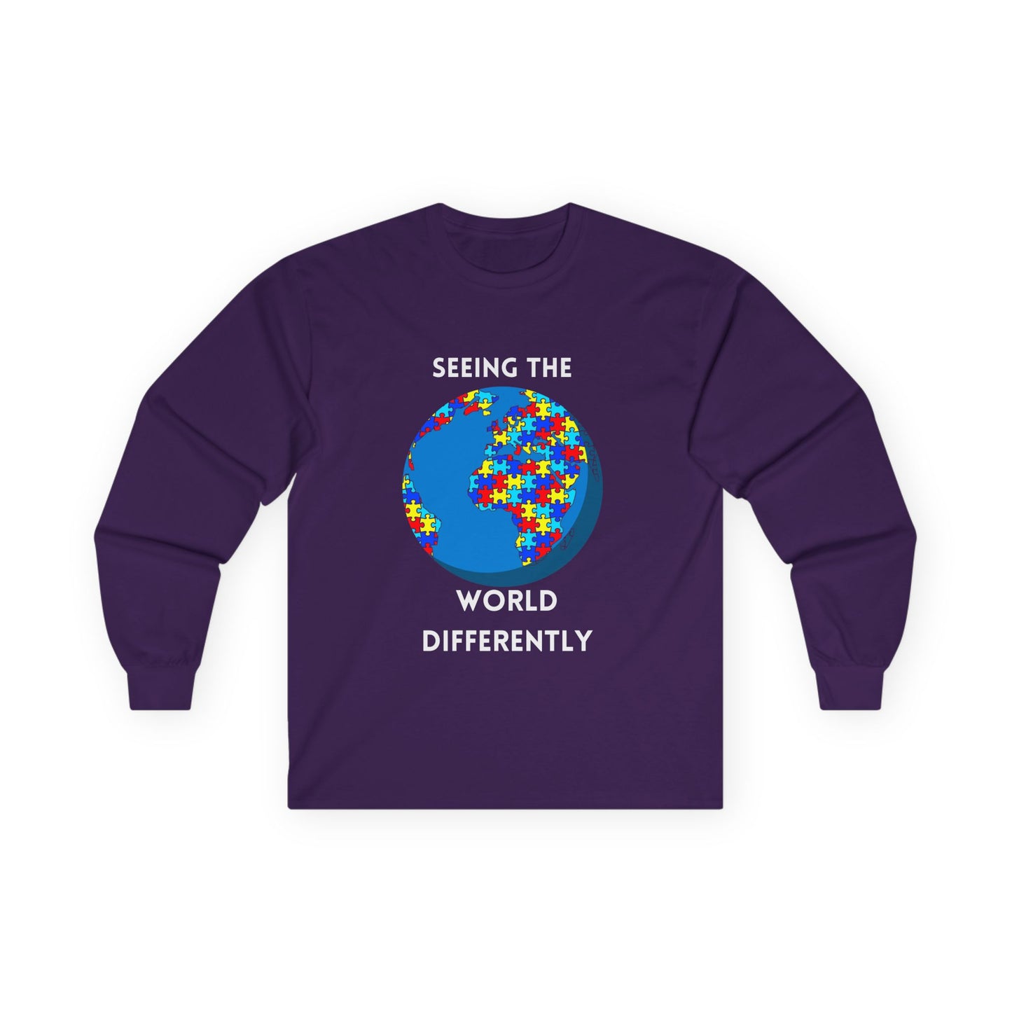 Seeing the World Differently Autism Long Sleeve