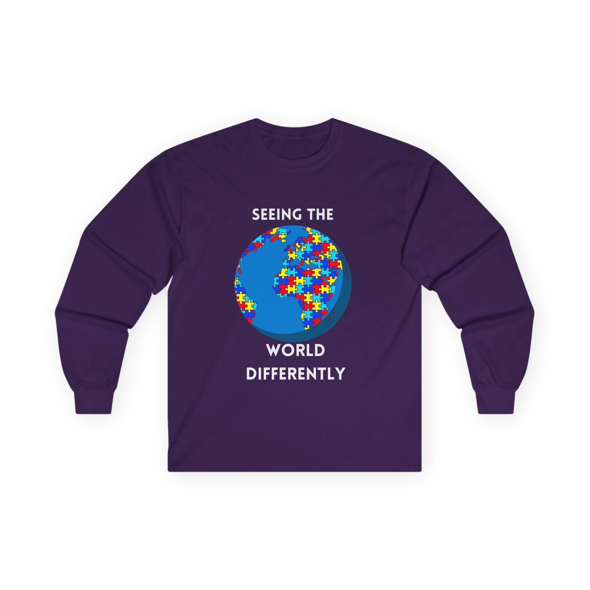 Seeing the World Differently Autism Long Sleeve