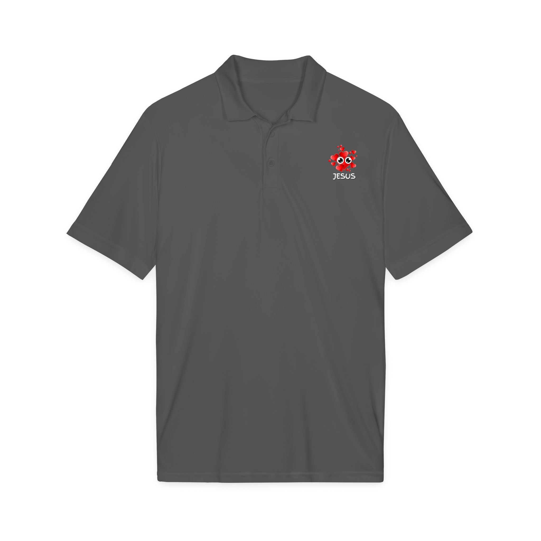 Eye Love Jesus Polo - White