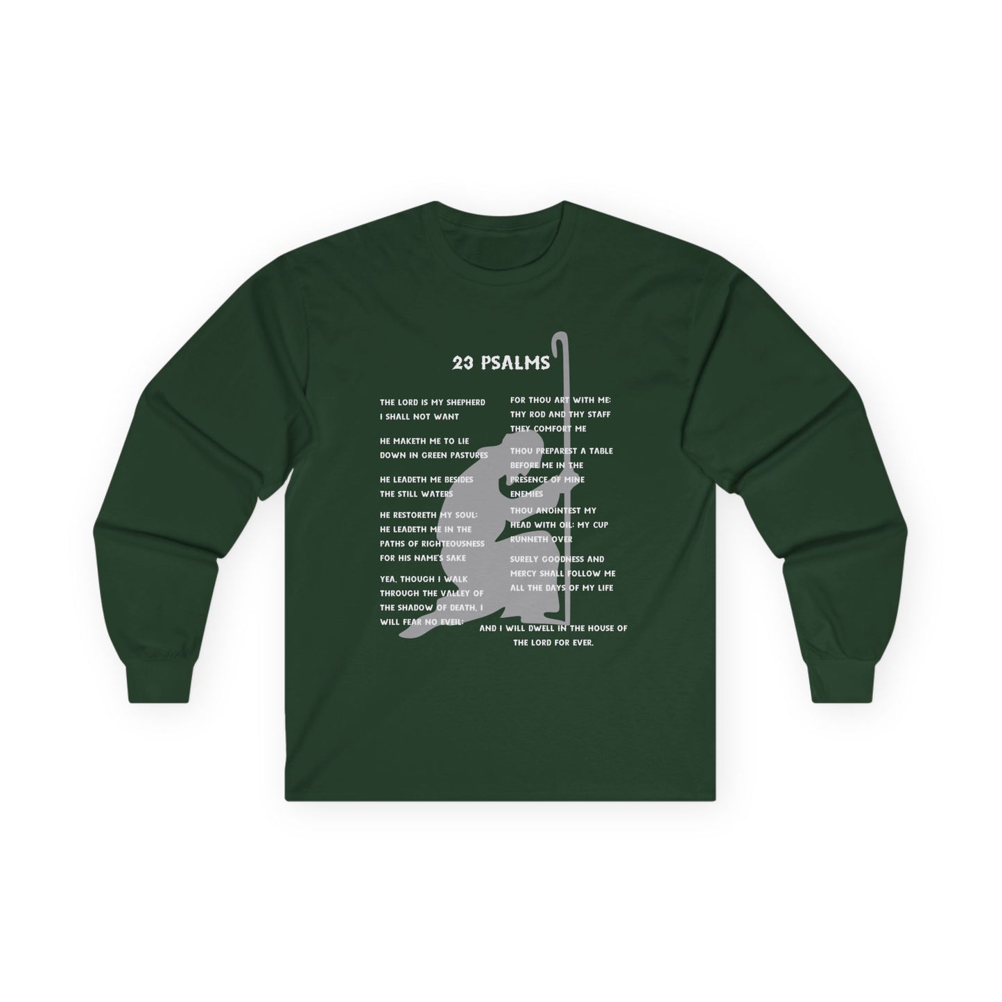 23 Psalms Long Sleeve - White