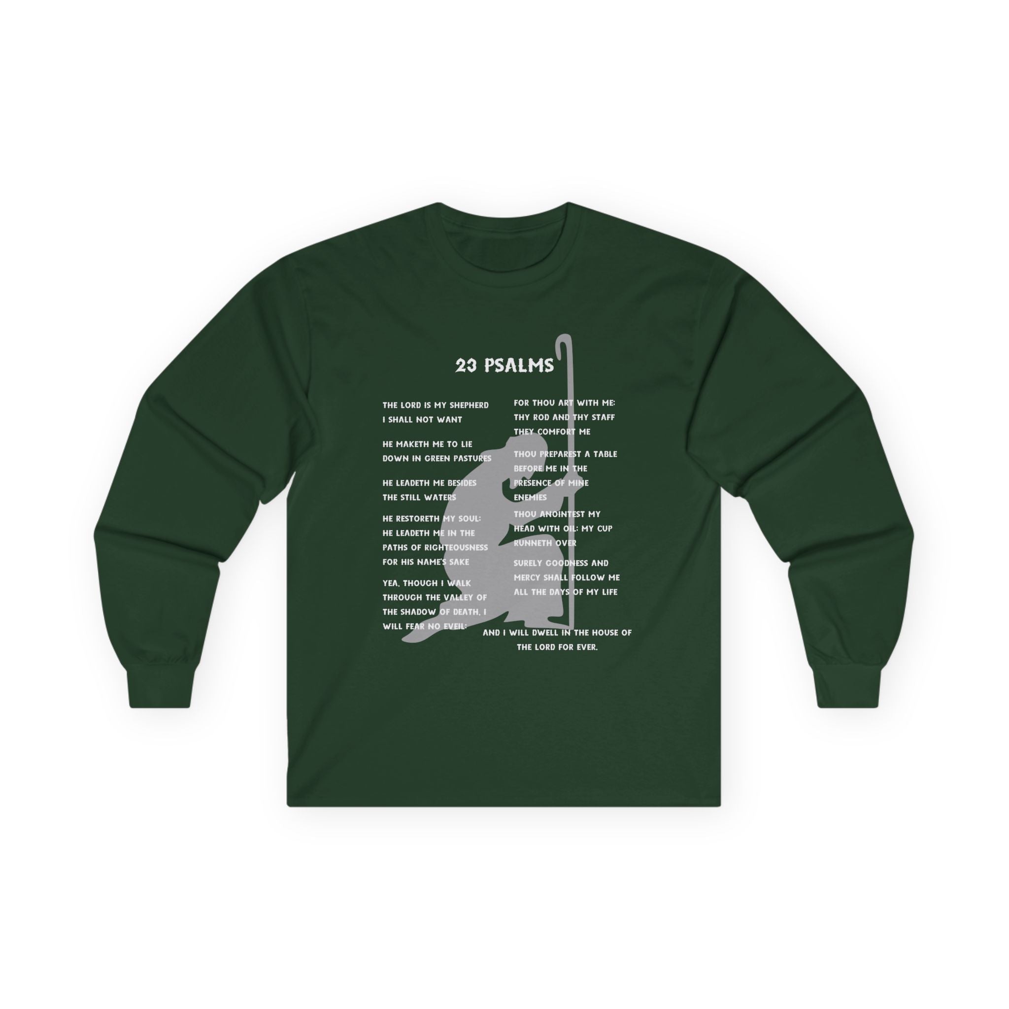 23 Psalms Long Sleeve - White