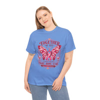 Together We Rise Breast Cancer Awareness T-Shirt — Fight Hope Cure Tee