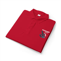 Anchored in the Lord Polo - White