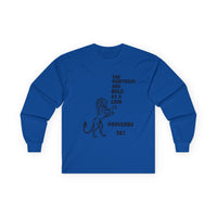 The Righteous Are Bold as a Lion Tee - Proverbs 28:1