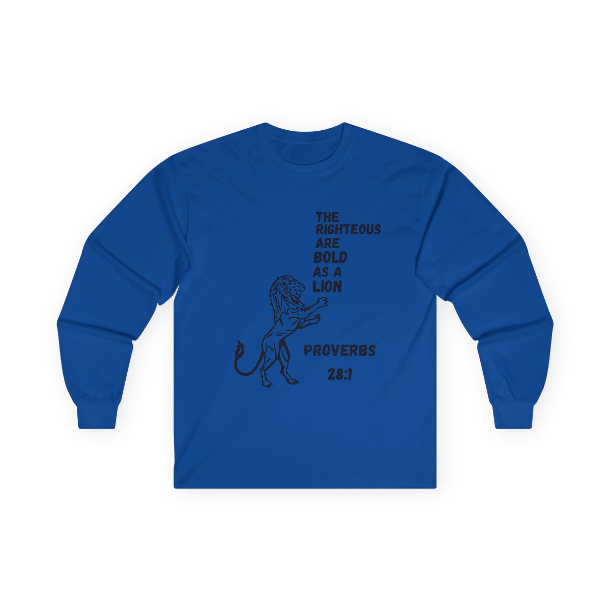 The Righteous Are Bold as a Lion Tee - Proverbs 28:1
