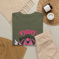 Fight Like a Warrior, Survive Like a Champion Breast Cancer Awareness T-Shirt