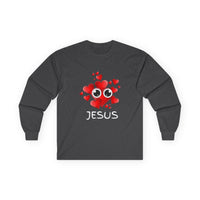 Eye Love Jesus Long-Sleeve - White