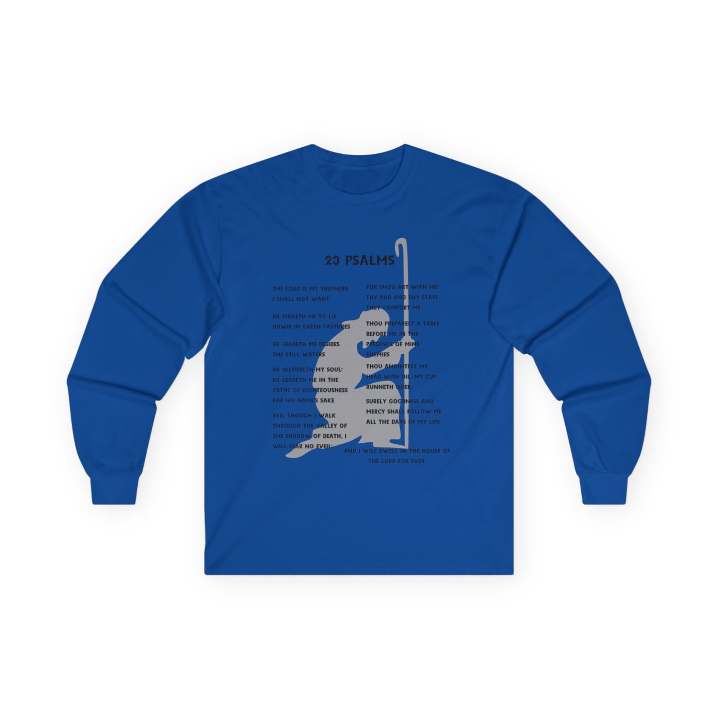 23 Psalms Long Sleeve - Black