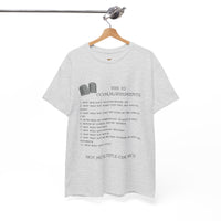 10 Commandments T-Shirt - Black