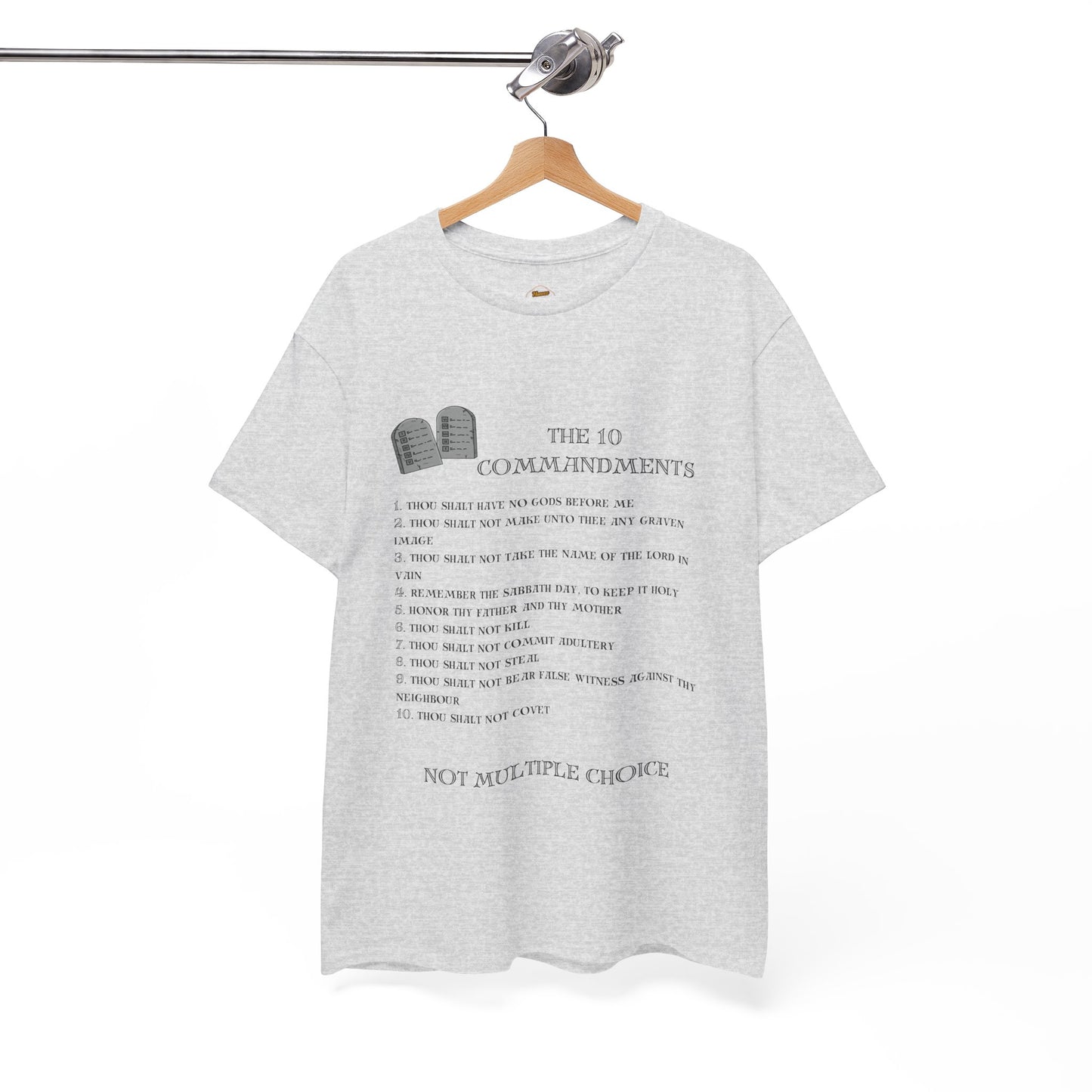 10 Commandments T-Shirt - Black