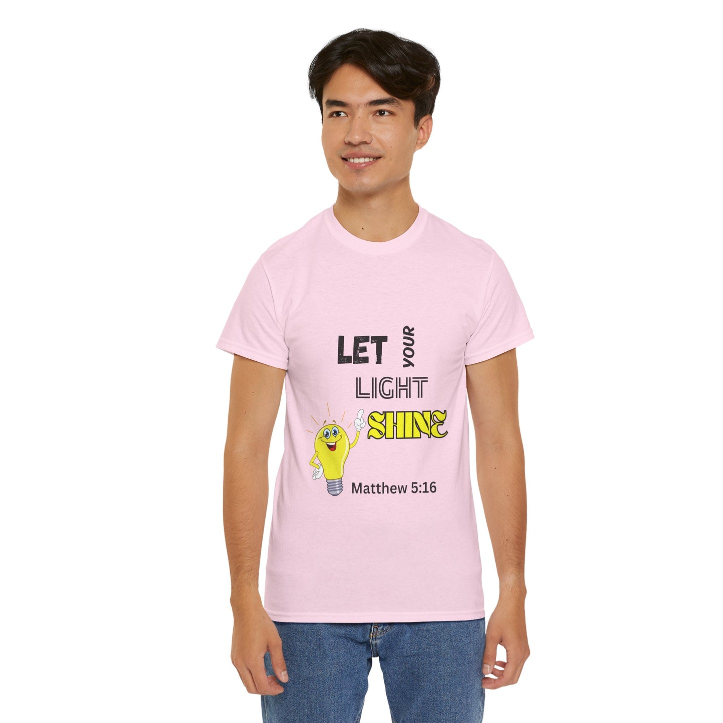 Let Your Light Shine T-Shirt – Matthew 5:16