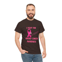 I Fight For My Daughter Pink Ribbon Shirt