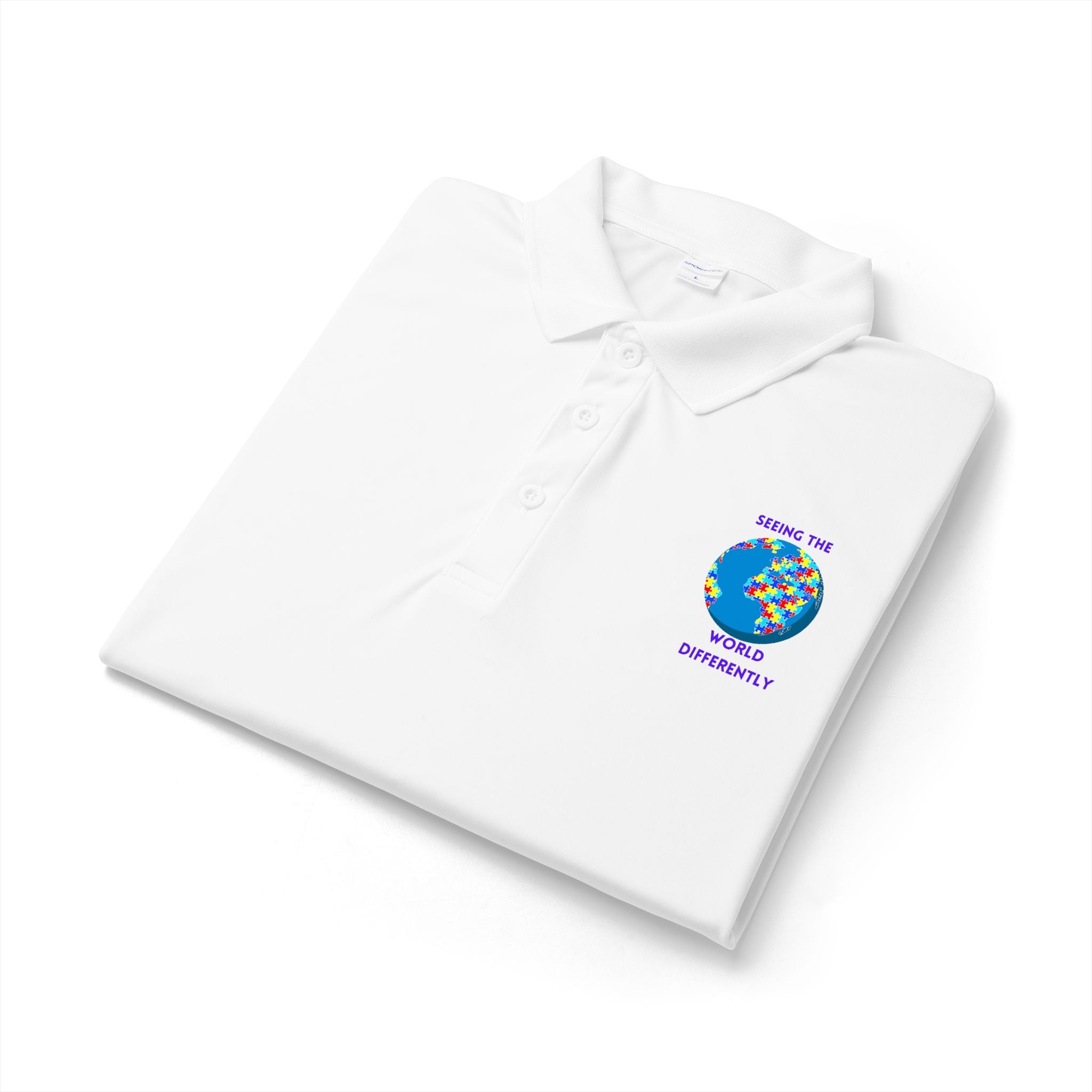 Seeing the World Polo - Blue