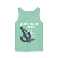 Anchored in the Lord Tank Top - White