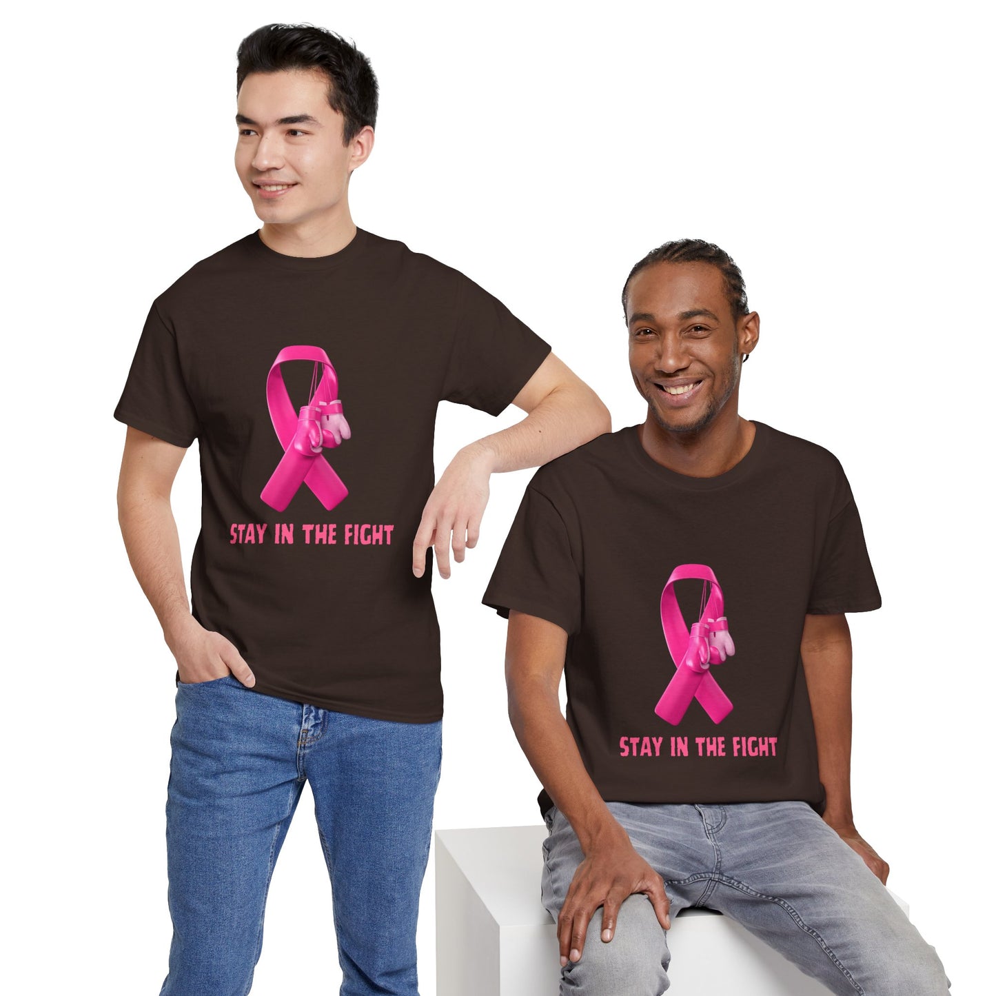 Stay in the Fight Pink Ribbon T-Shirt
