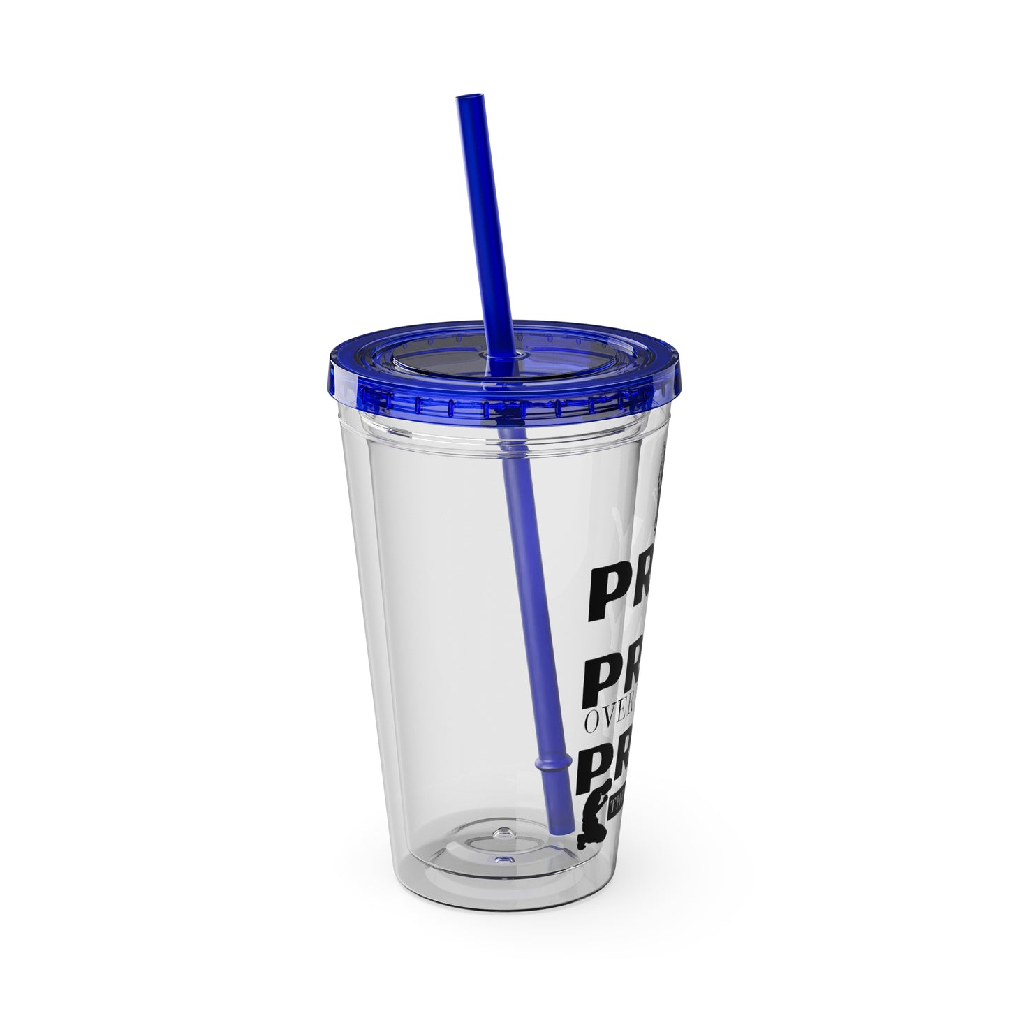 Pray On It 16oz Tumbler with Straw