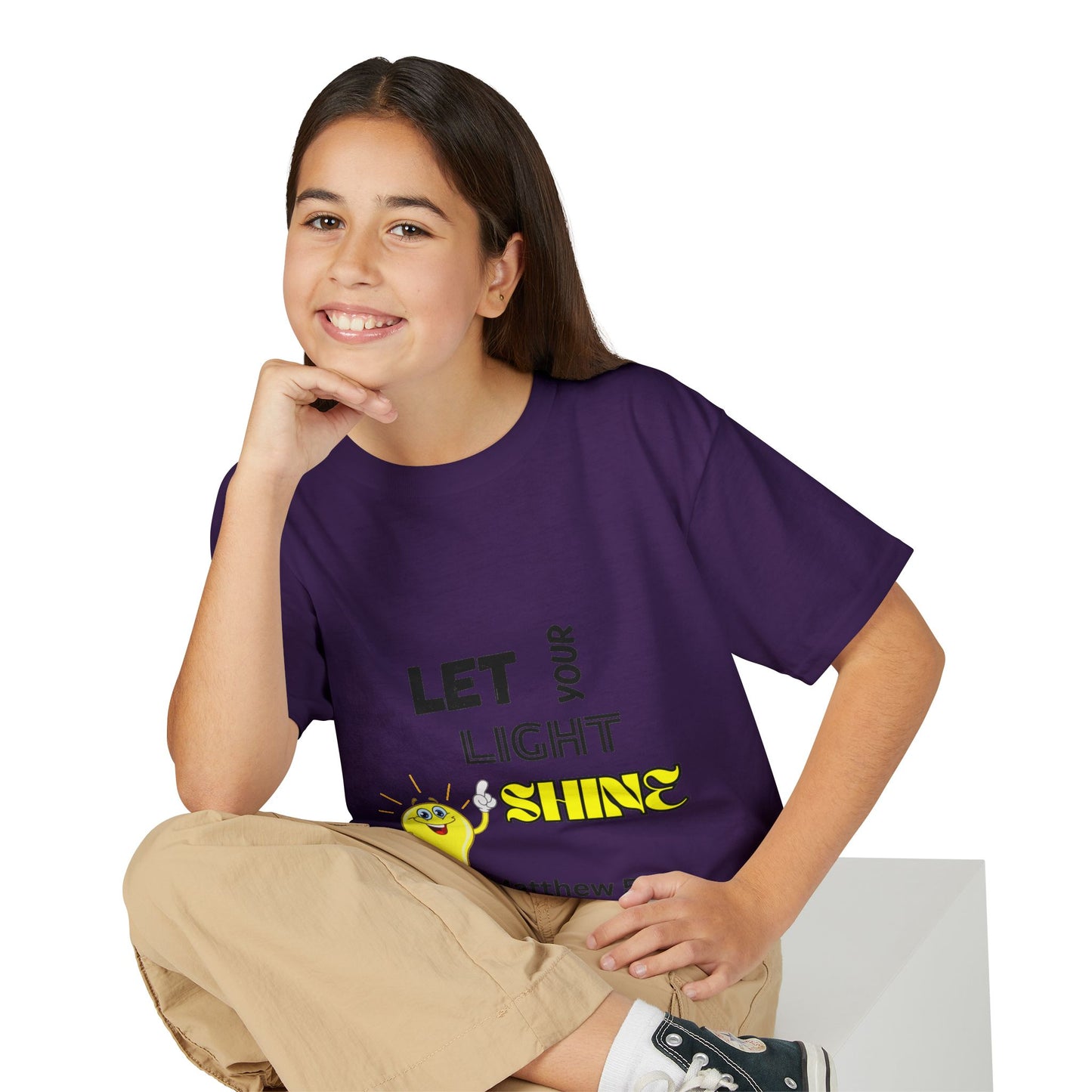 Let Your Light Shine Youth T-Shirt