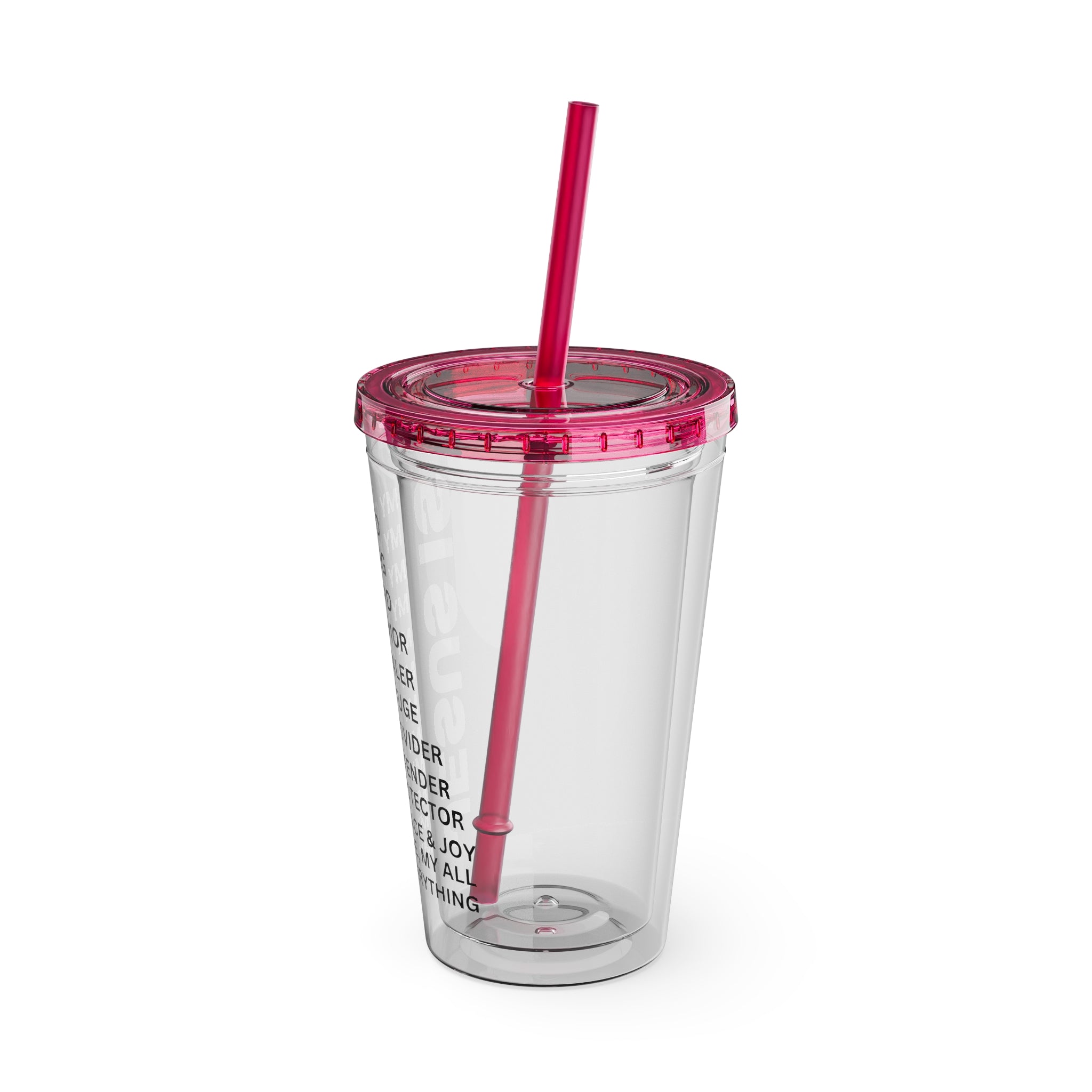 Christian JESUS IS 16oz Tumbler with Straw