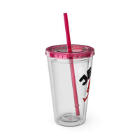 Jesus Loves Me 16oz Tumbler with Straw