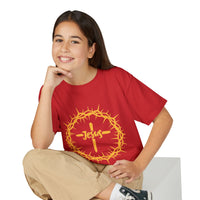Jesus Crown of Thorns Youth T-shirt